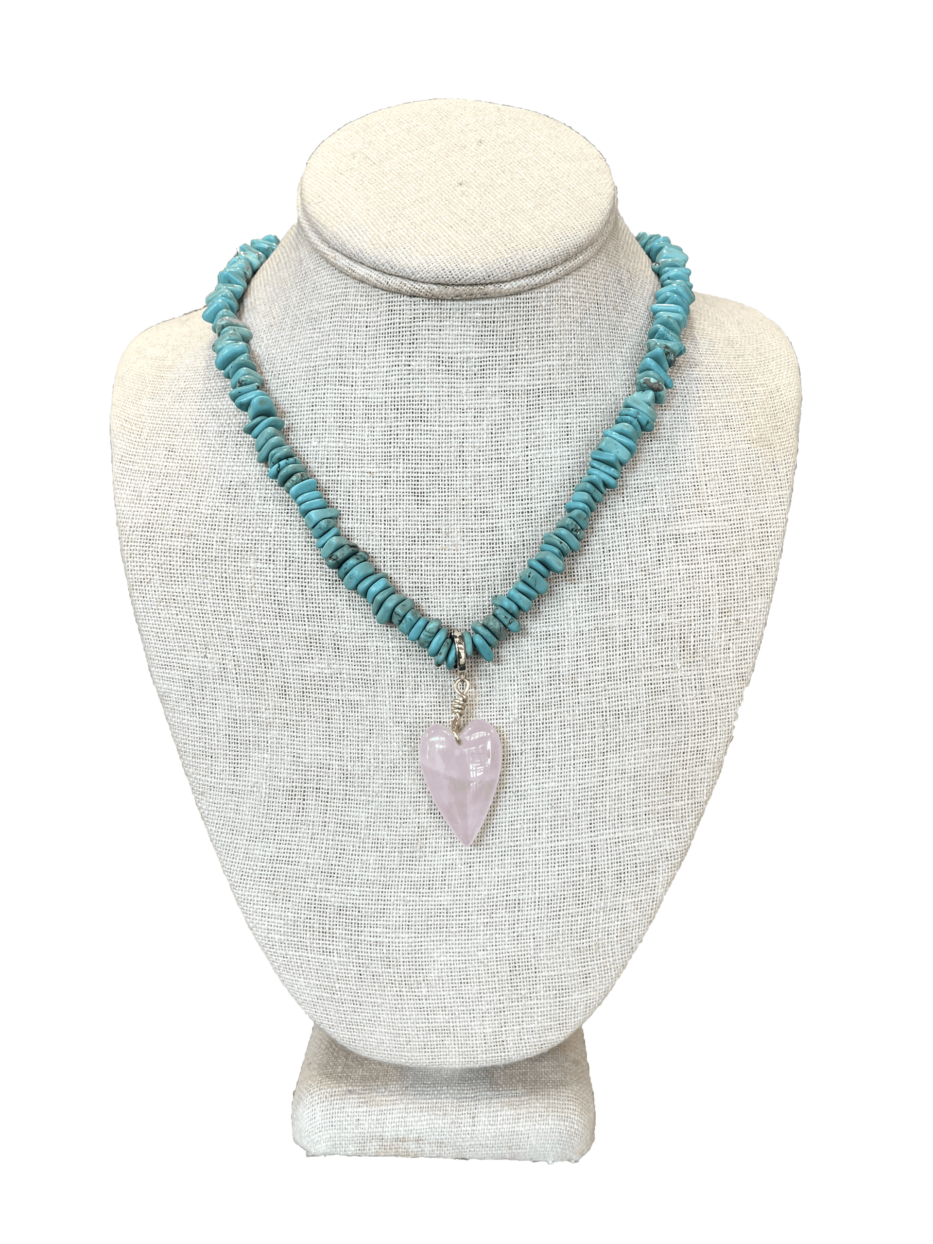 Rebel Heart Beaded Necklace Farrah B Jewelry Necklace