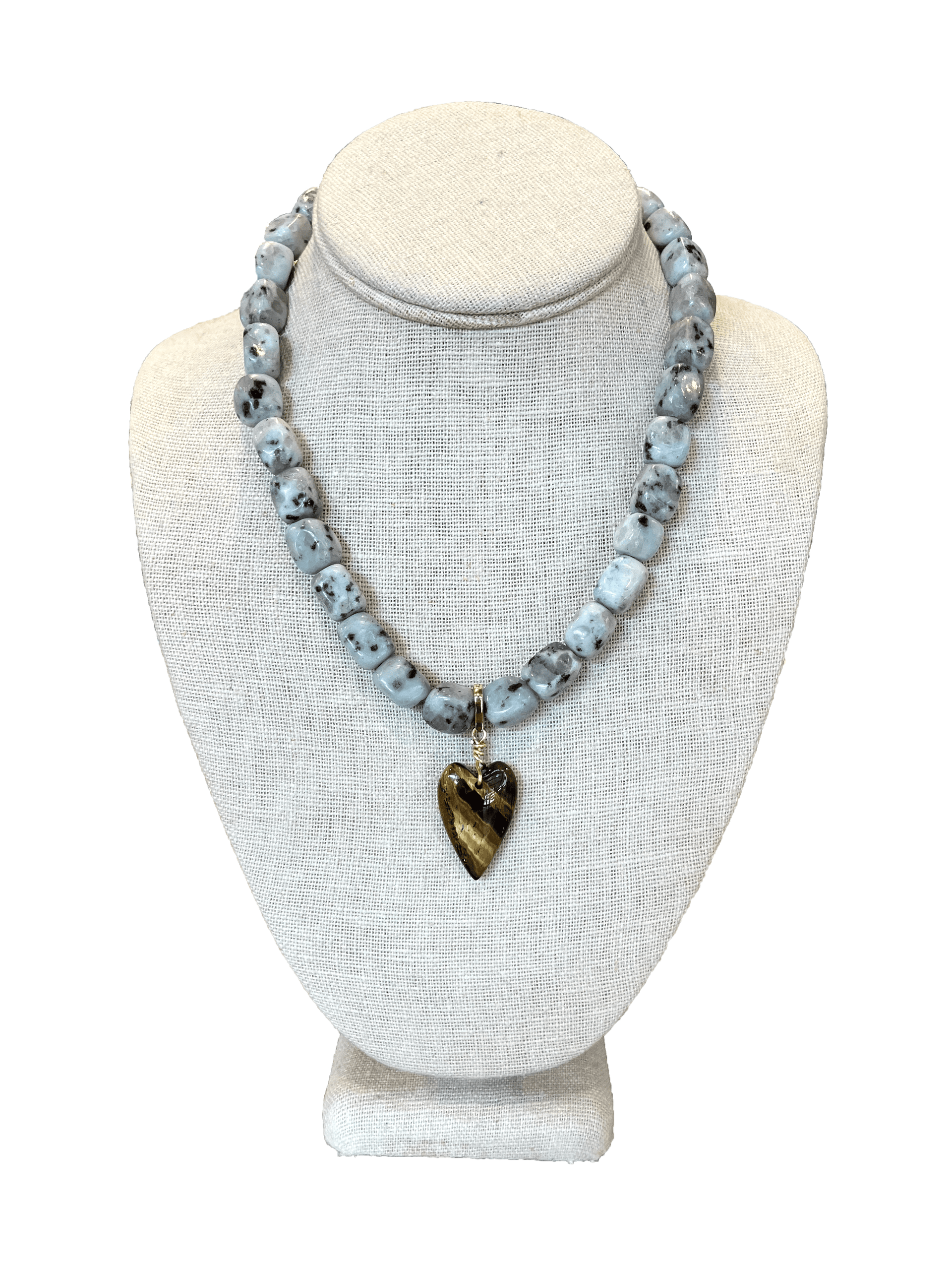 Rebel Heart Beaded Necklace Farrah B Jewelry Necklace