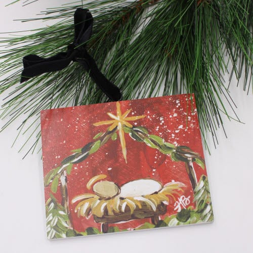 Red Manger Ornament Trade Cie LLC Christmas Ornament