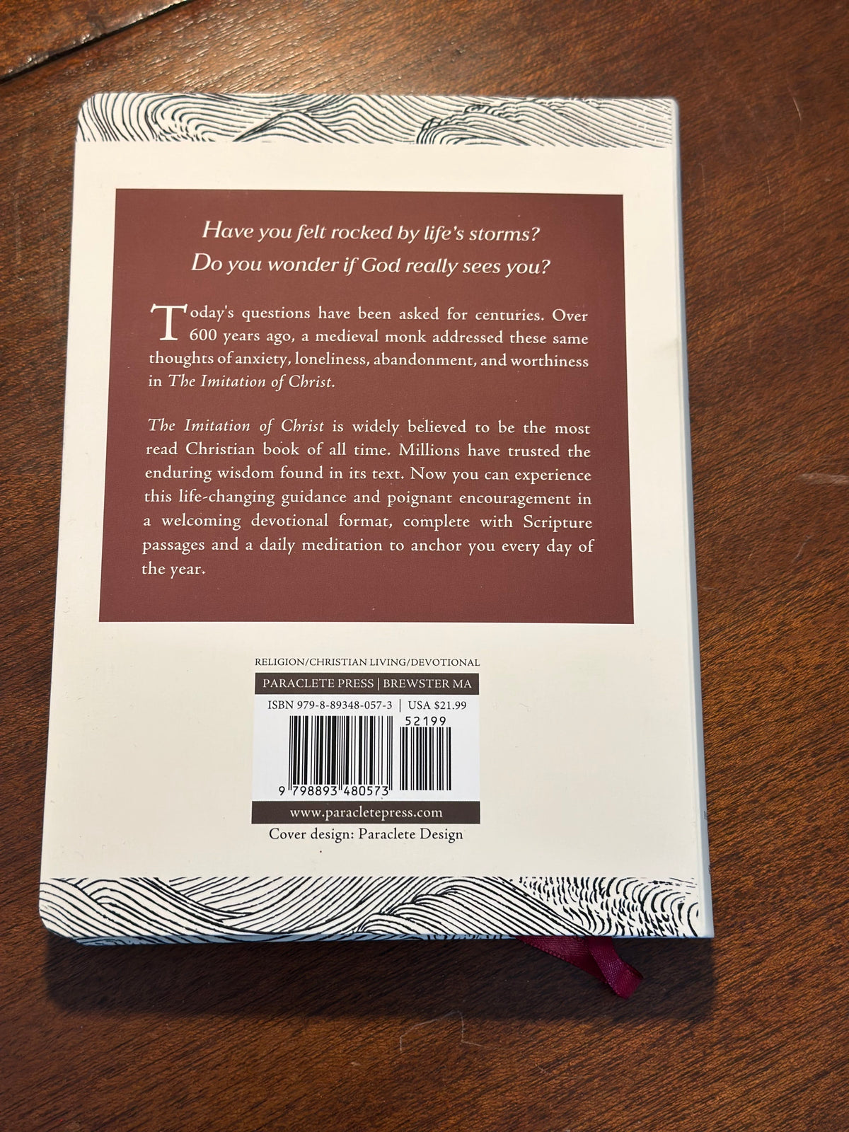 Reflecting Jesus readings of Thomas a Kempis Paraclete Press Books