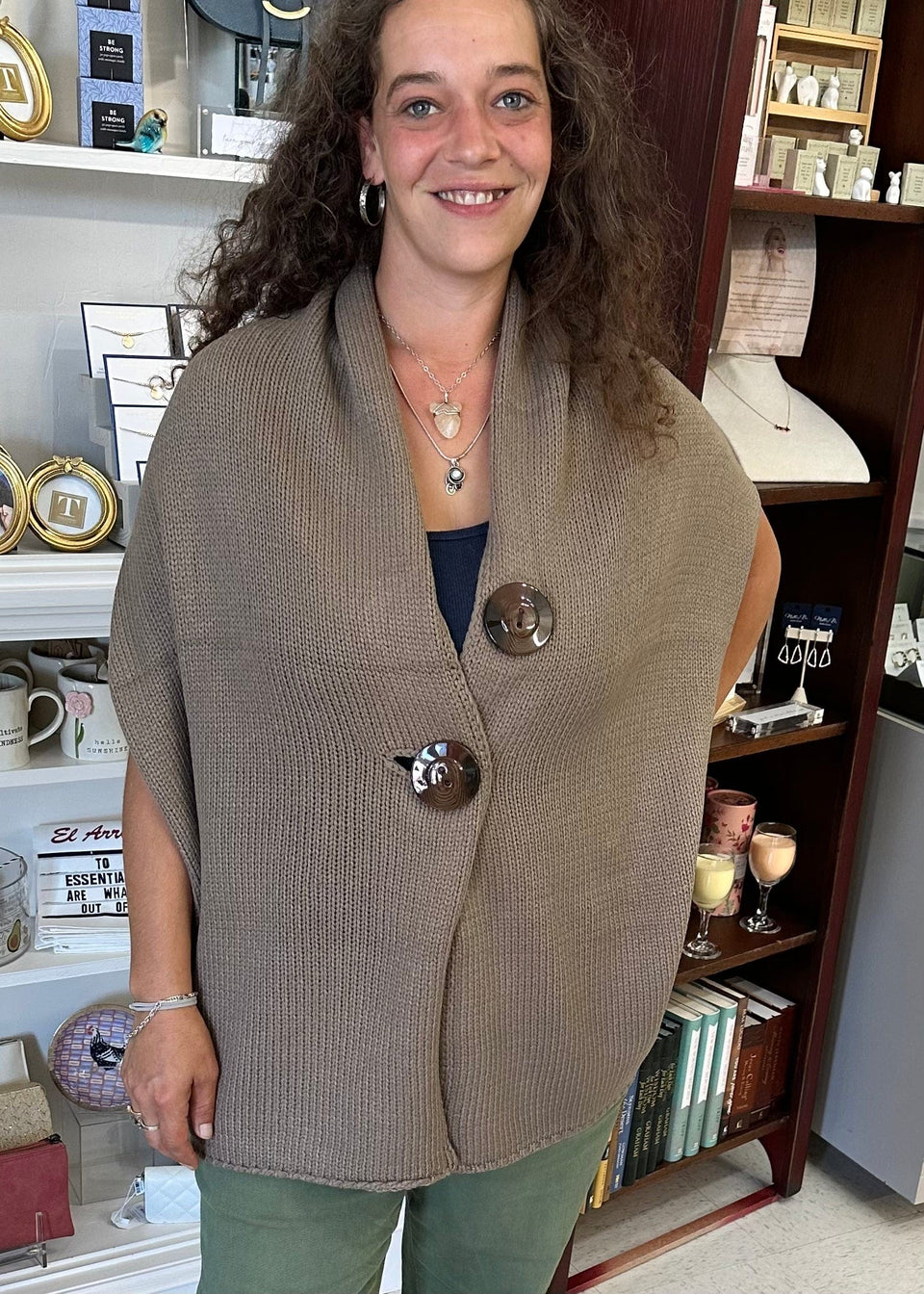 Riverton Wrap Neutral Colors Ganz WRAP