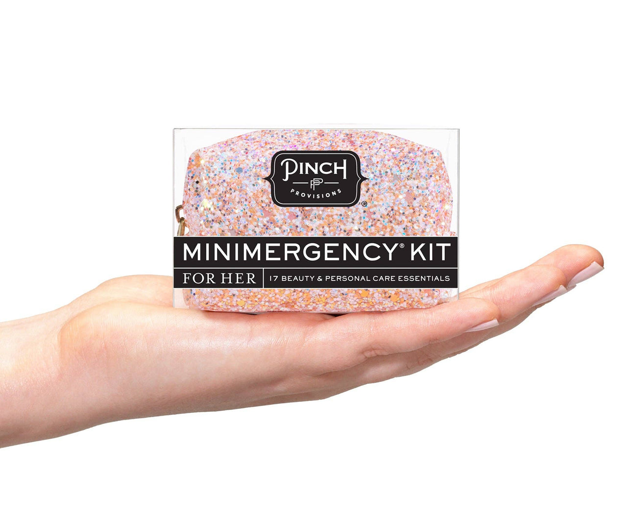 Rosé Glitter Minimergency Kit Pinch Provisions