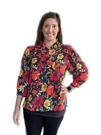 Thumbnail for Roxy Vintage Petals Top MAry Square Sweatshirt Small