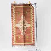 Rug - Kilim Dhurrie Rug Jute, Wool, 3' X 5' (PC) Audrey's Home & Gift