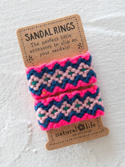 Sandal Charm Sets Natural Life Charms & Pendants Pink