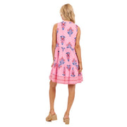 SaraJane Sleeveless Dress in Pink by Mud Pie Mud Pie Dress