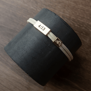 Sentiment Cord Bracelet-Philippians 4:13, You've Got This Lenny & Eva