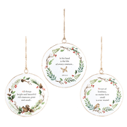 Sentiment Ornament Ganz Seasonal & Holiday Decorations