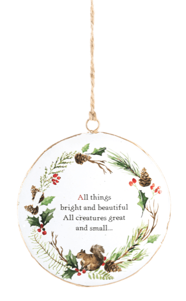 Sentiment Ornament Ganz Seasonal & Holiday Decorations