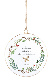 Sentiment Ornament Ganz Seasonal & Holiday Decorations