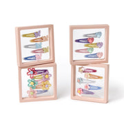 Set of 5 Hairclips in Gift Box Two's Company Hair Accessory Hearts