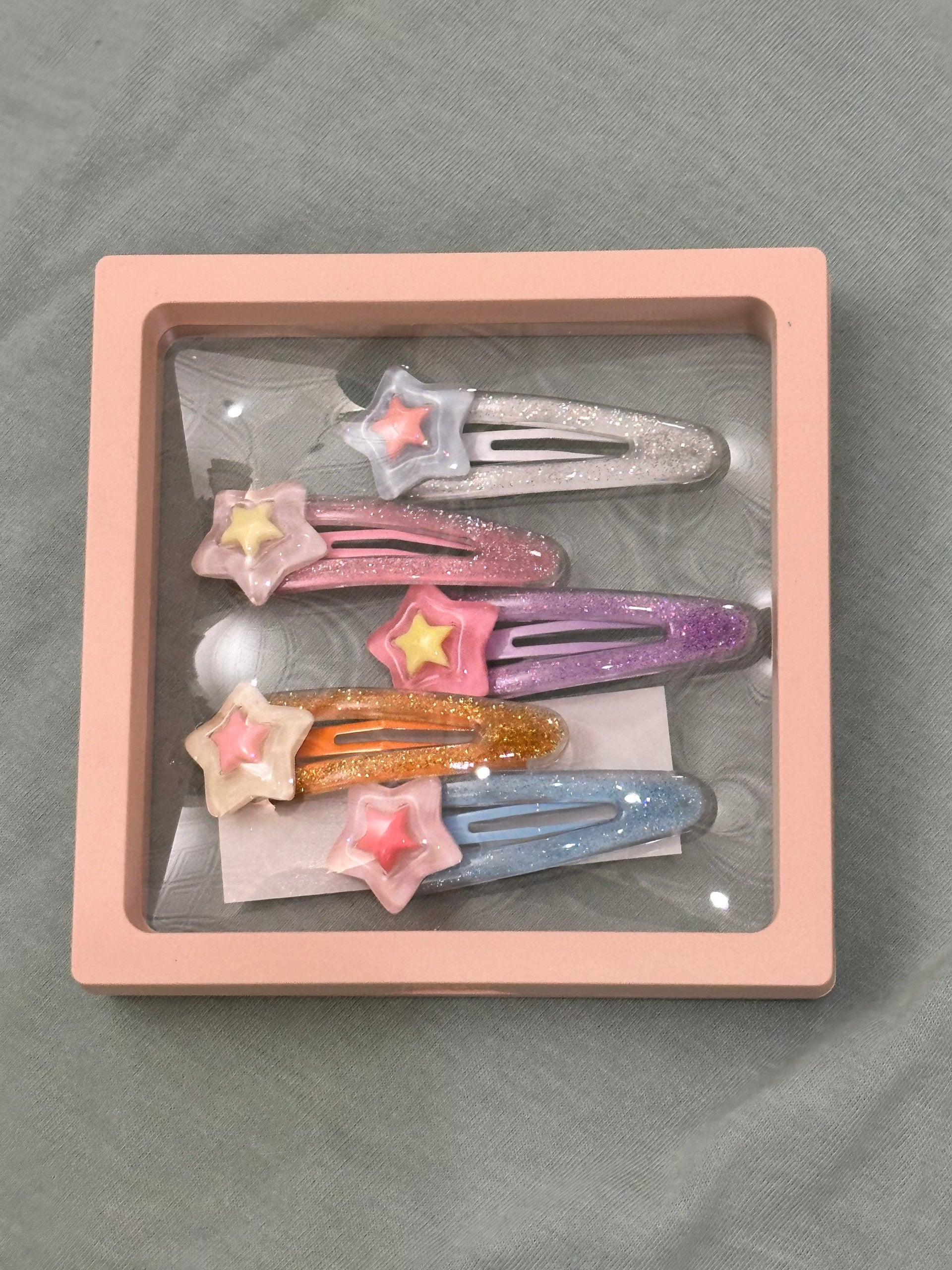Gift Boxed Sets of 5 Hair Clips for Girls by Cupcakes & Cartwheels