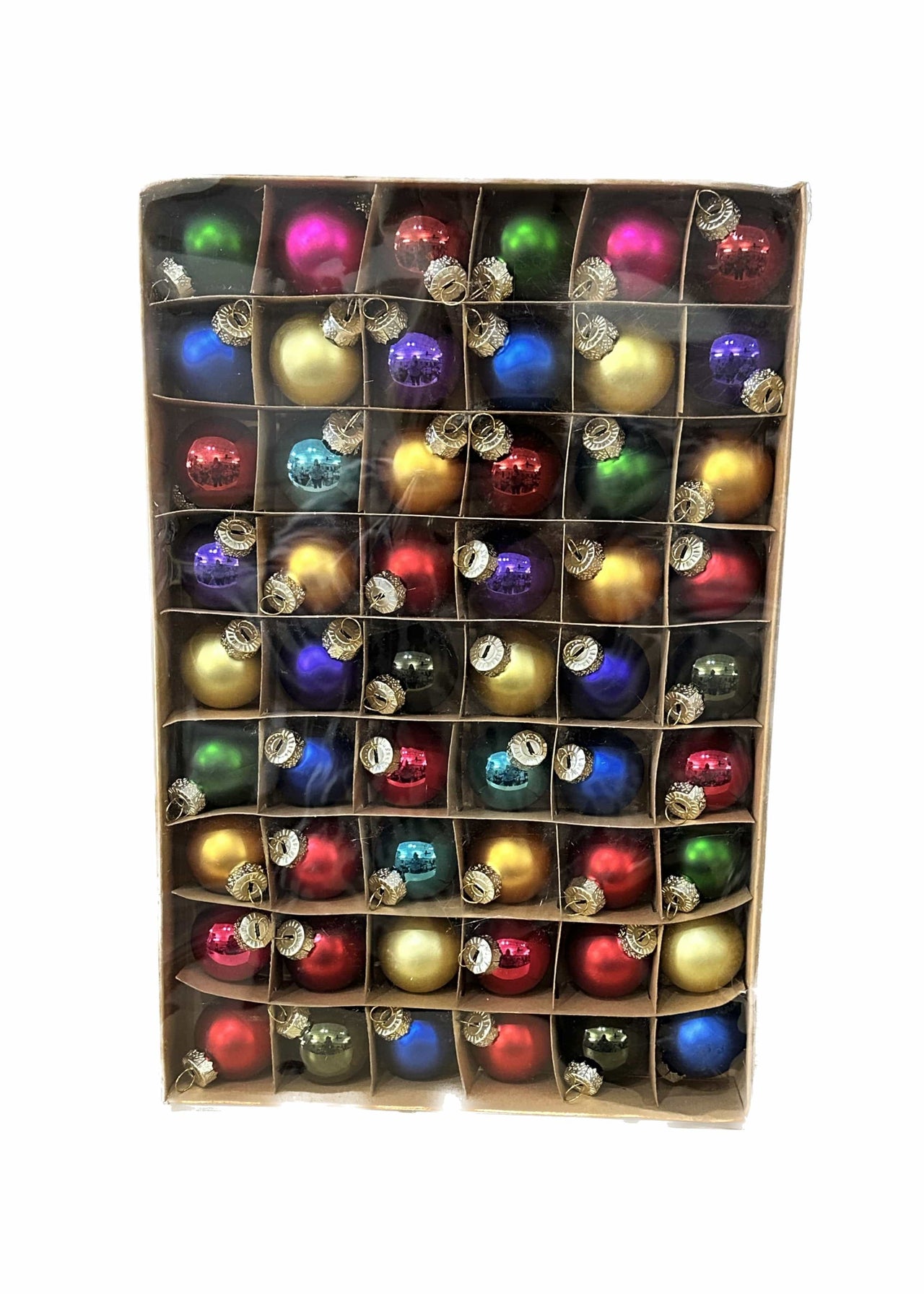 Set of Glass Jewel-Tone Ball Ornaments One Hundred 80 Degrees