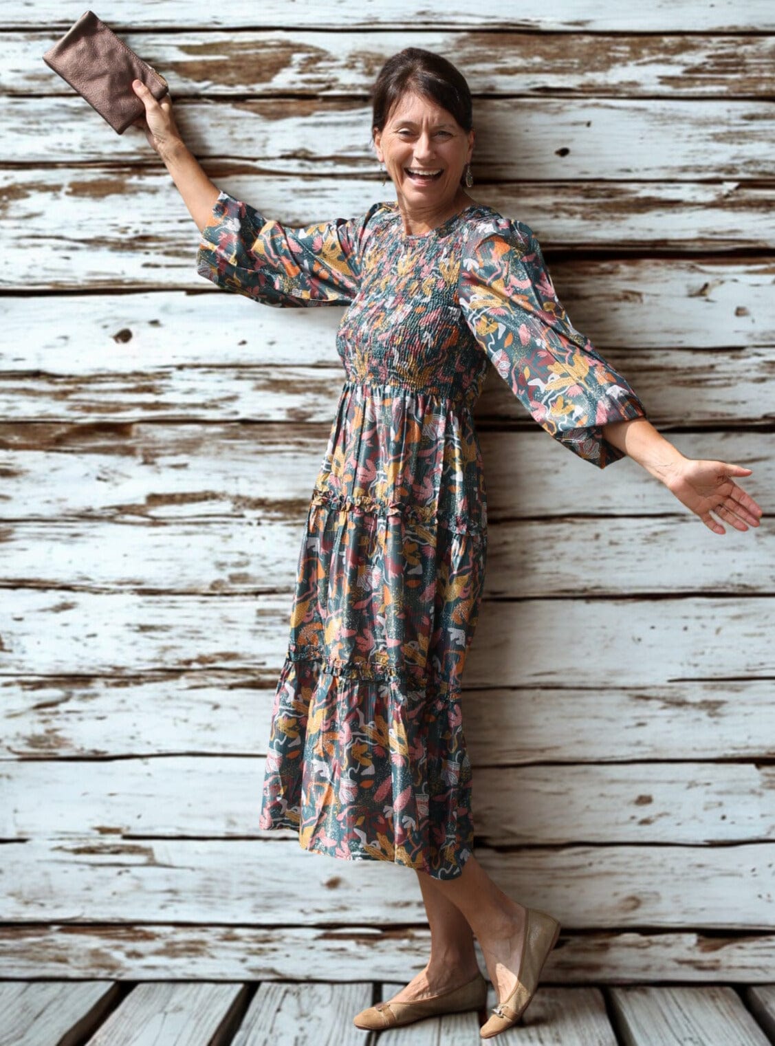 Shaffer Maxi Dress by Mud Pie Mud Pie Dress Small