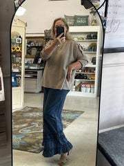 Sheffield Button Sweater One Size Mud Pie SWEATER