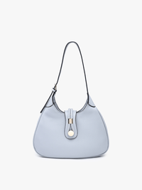 Thumbnail for Shoulder Bag | Florentine in Light Blue Gray Jen & Co Handbags