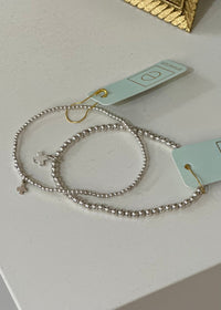 Thumbnail for Signature Cross Silver Bracelet by E.Newton Designs e.newton Designs Necklace