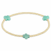 SIGNATURE CROSS SMALL 2MM
GOLD BRACELET - GOLD e.newton Designs BRACELET
