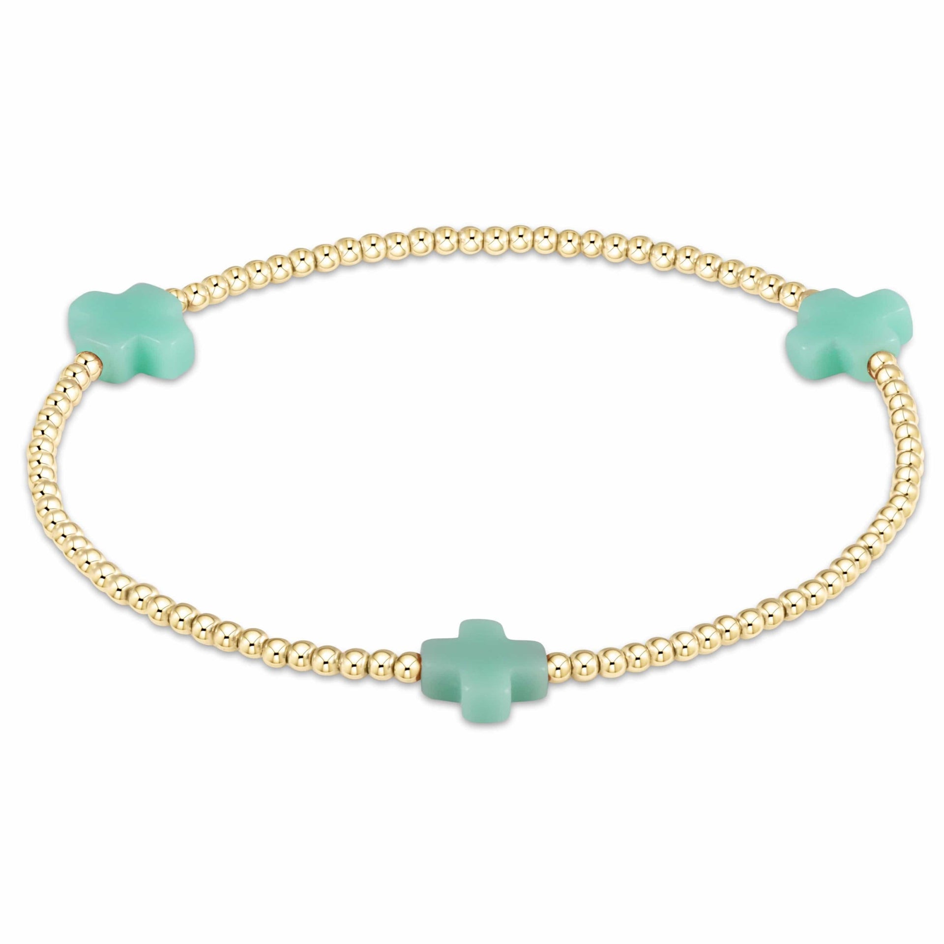 SIGNATURE CROSS SMALL 2MM
GOLD BRACELET - GOLD e.newton Designs BRACELET