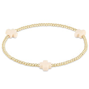 SIGNATURE CROSS SMALL 2MM
GOLD BRACELET - GOLD e.newton Designs BRACELET