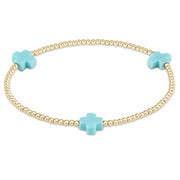 SIGNATURE CROSS SMALL 2MM
GOLD BRACELET - GOLD e.newton Designs BRACELET