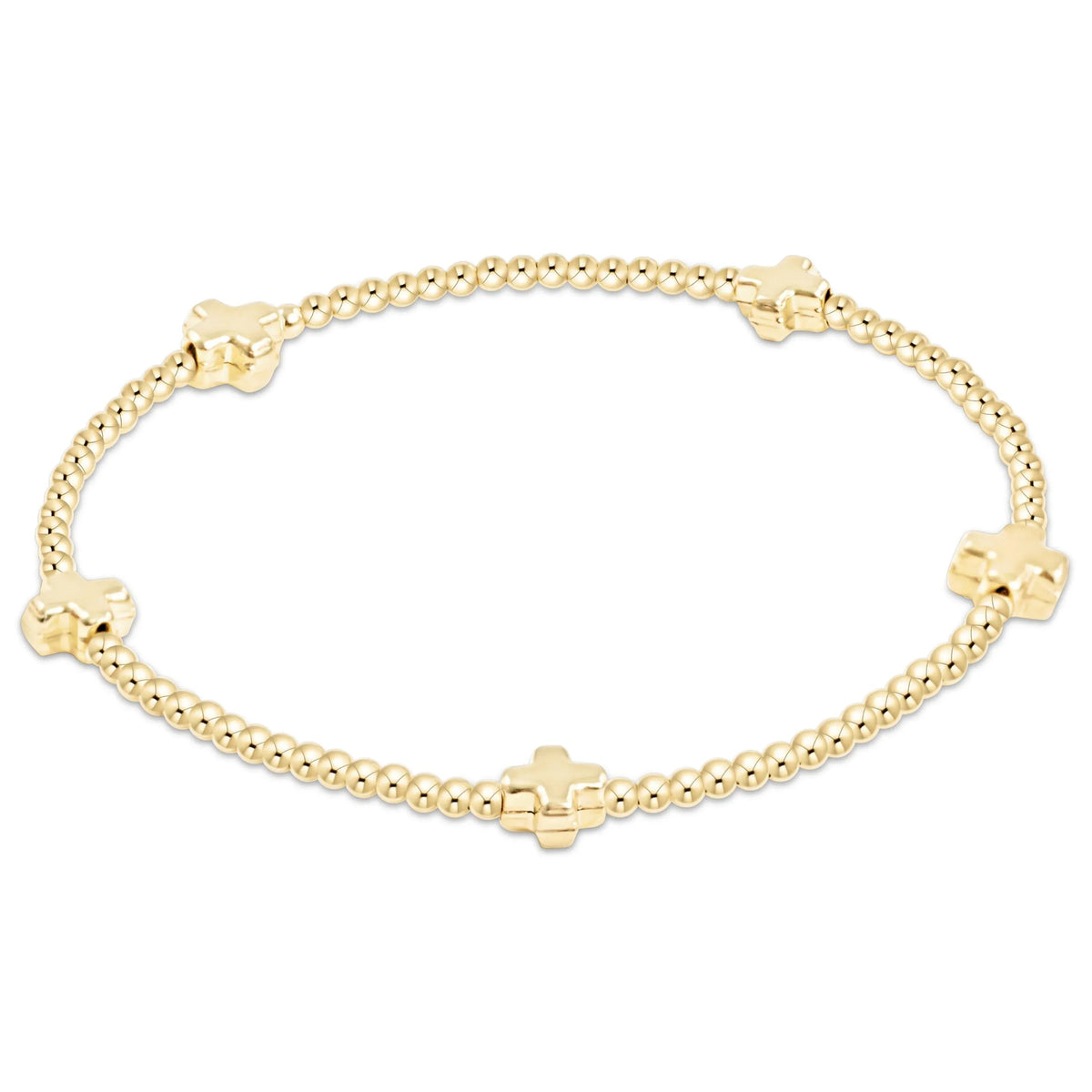 SIGNATURE CROSS SMALL 2MM
GOLD BRACELET - GOLD enewton design, LLC Bracelet