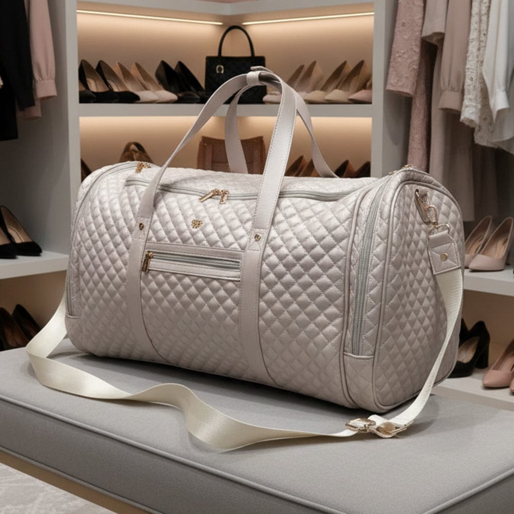 Signature VIP Duffle Bag - Pearl Quilted PurseN Weekender