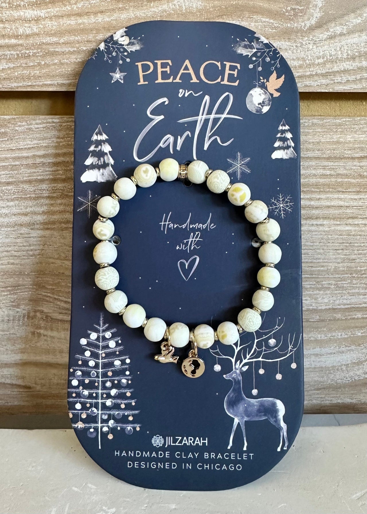 Silent Night Peace on Earth Bracelet Jilzarah Accessories