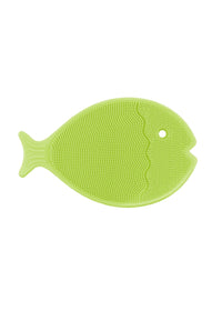 Thumbnail for Silicone Fish Baby Scrubber from Innobaby Innobaby baby bath Green