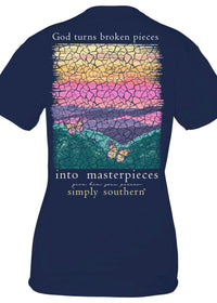 Thumbnail for Simply Southern SS Broken Pieces Tee Simply Southern SS TEE