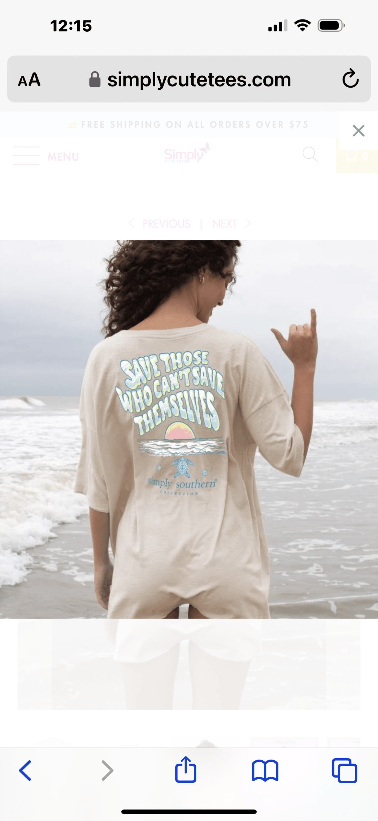 Simply Southern SS Turtle Tracker Tee Simply Southern SS TEE