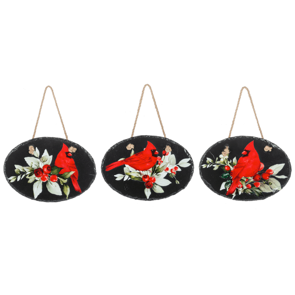 Slate Cardinal Hanging Ganz Wall art