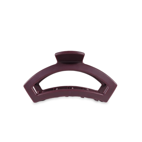 Small TELETIES Hair Clips Teleties clip Burgandy Bliss / Open Clip