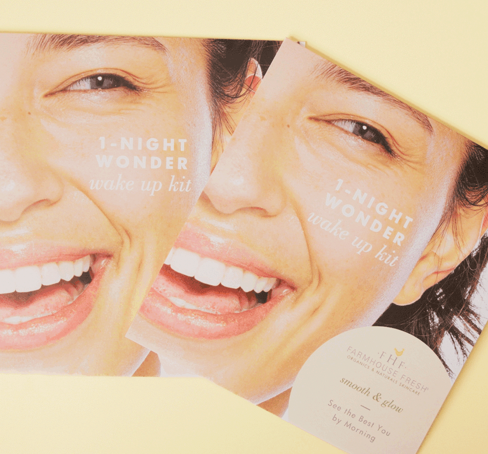 Smooth & Glow 4-Step Facial Sampler FarmHouse Fresh Skin Care