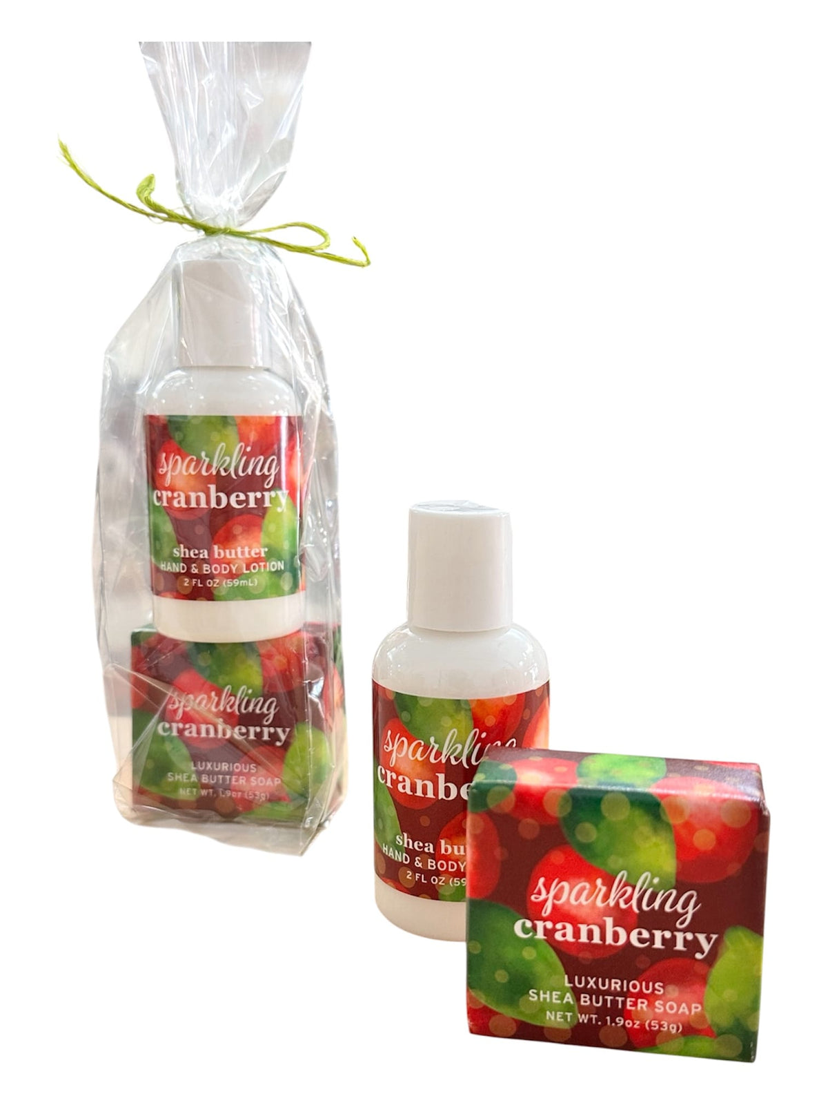Soap/Lotion Stocking Stuffer Combo 2026 Greenwich Trading Company BODY Sparkling Cranberry