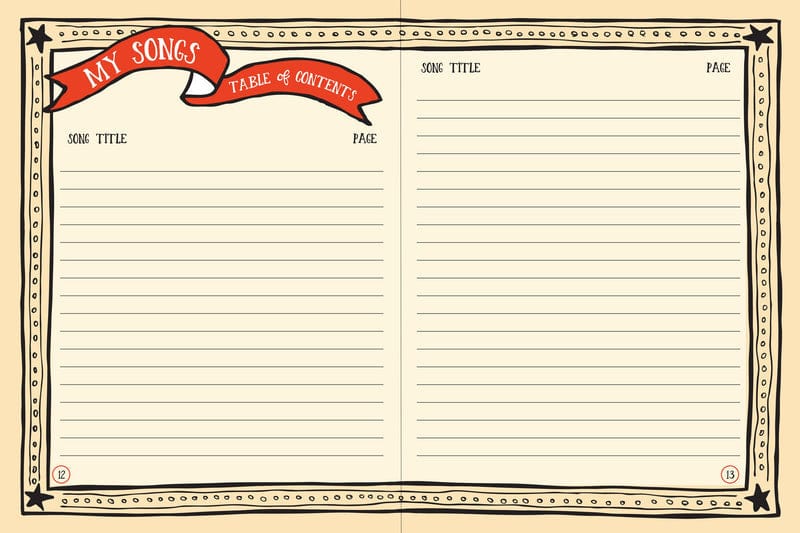 Songwriter's Journal Peter Pauper Press Journal