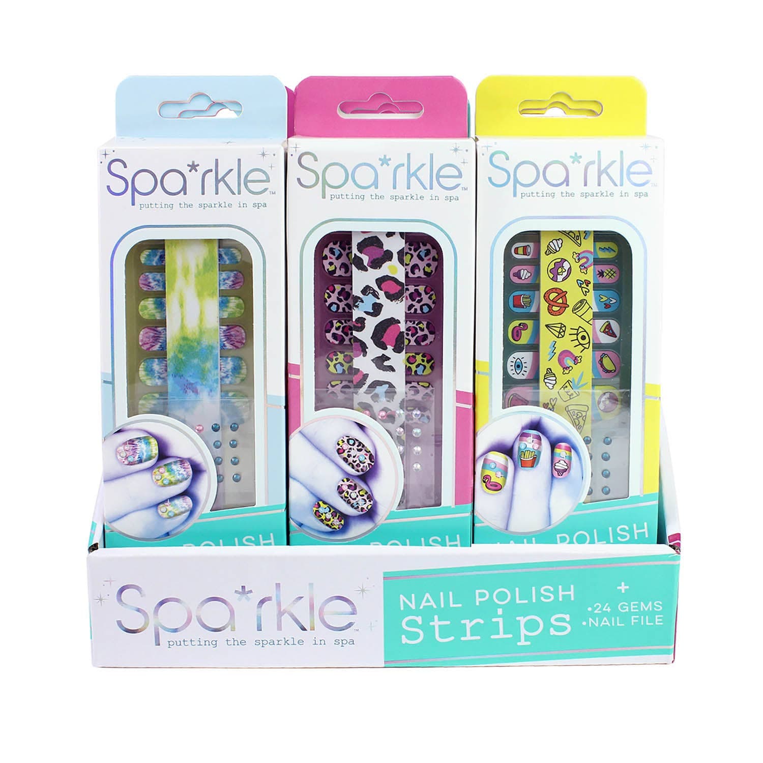 Sparkle Nail Polish Strips - Thumbnail 4