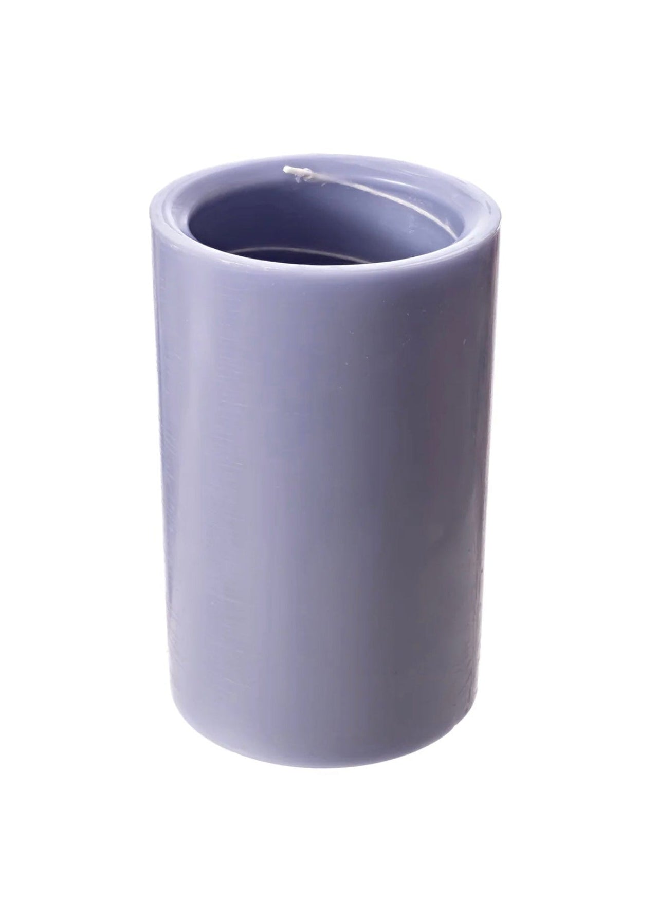 Spiral Light Candles burn AROUND the Candle's Edge! Spiral Light Candle Large 4"w x 6"h / European Lilac