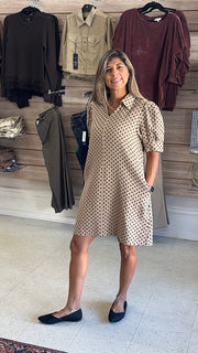 Spotty Dotty's Favorite Pop Over Dress Jodifl Dress