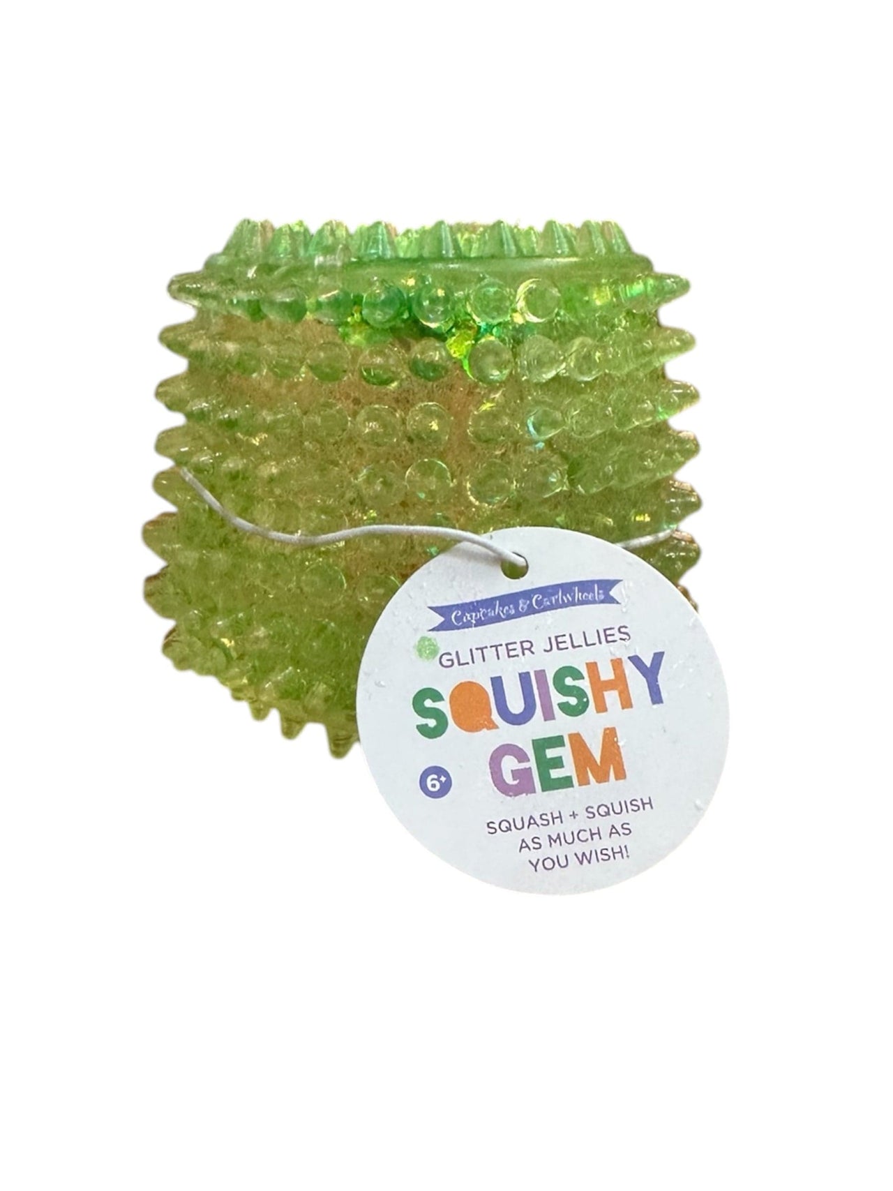 Squishy Gems -Blob Squishes Two's Company fidget Green