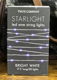 Thumbnail for Starlight Wire LED Lights Two’s Company Bright White