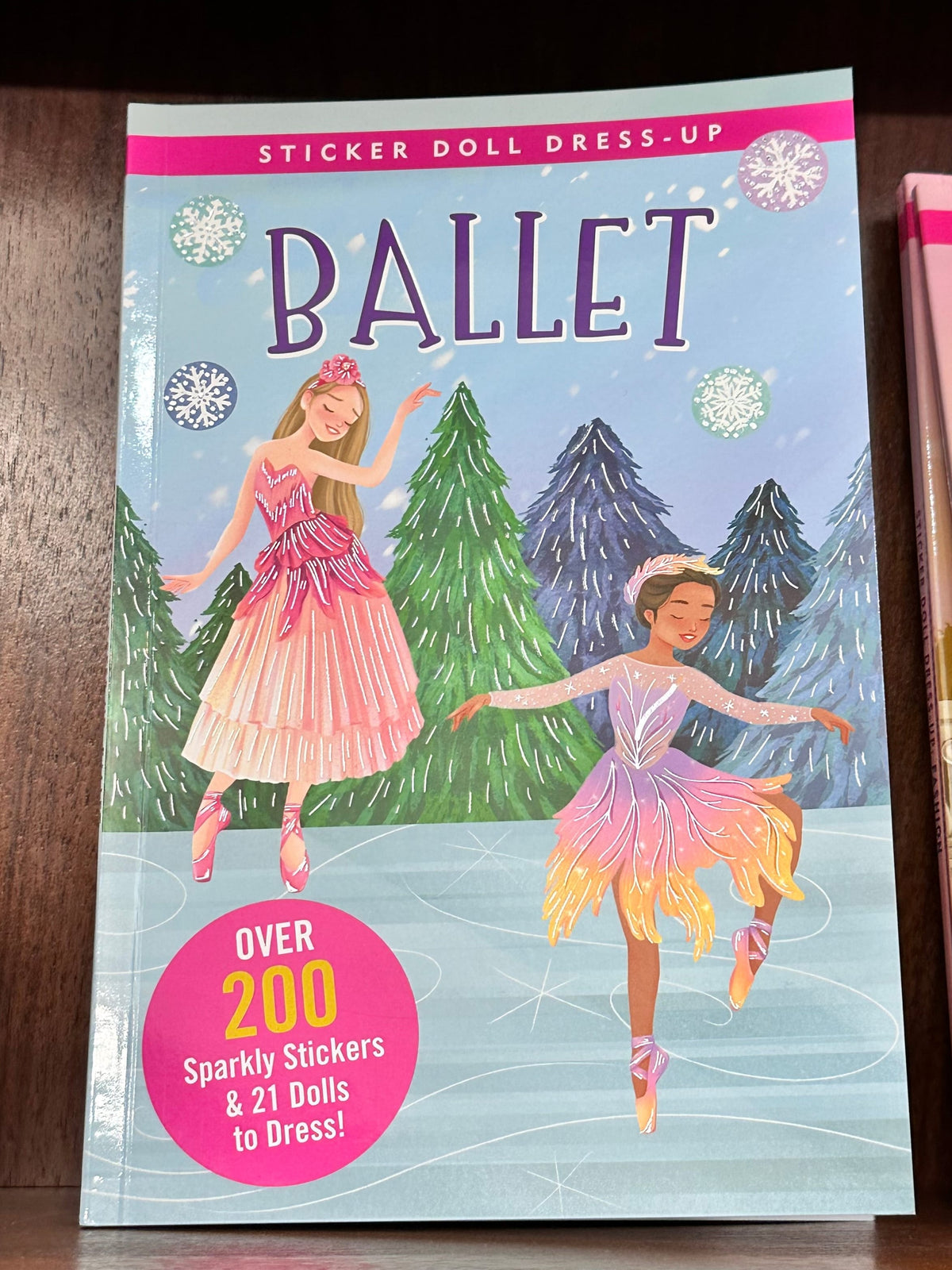 Sticker Dress Up Doll Books | Ballet Peter Pauper Press Activity Book