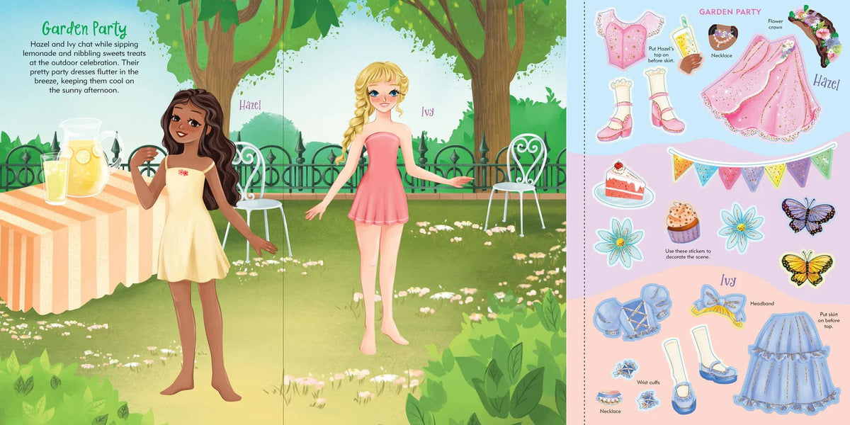 Sticker Dress Up Doll Books | Fashion Peter Pauper Press Activity Book