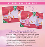 Sticker Dress Up Doll Books | Fashion Peter Pauper Press Activity Book