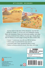 Sticker Scene Books | Dinosaurs Peter Pauper Press Activity Book