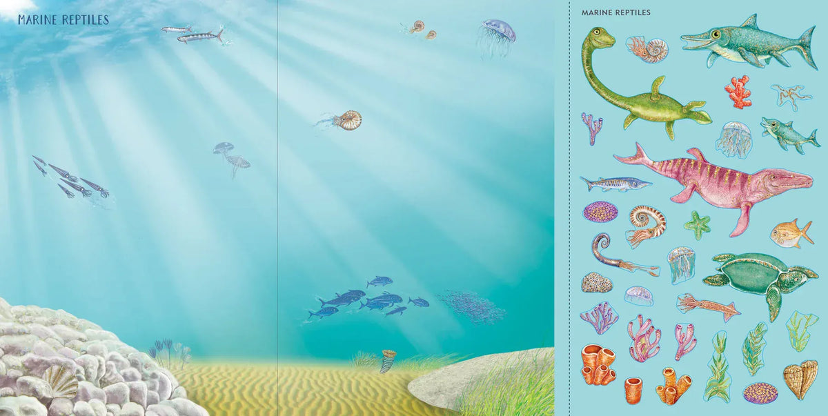 Sticker Scene Books | Dinosaurs Peter Pauper Press Activity Book