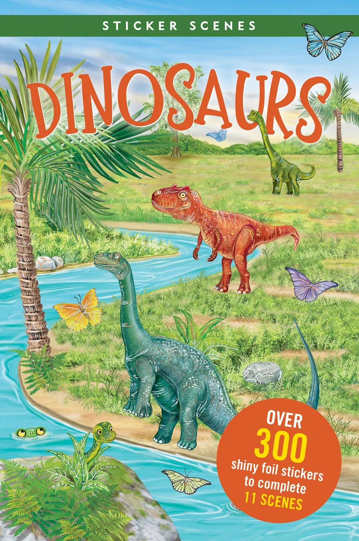 Sticker Scene Books | Dinosaurs Peter Pauper Press Activity Book
