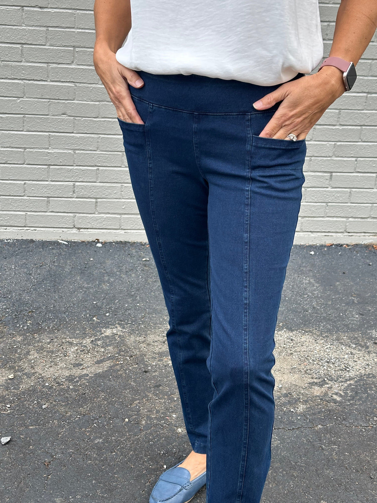 Stonewash Seamed Pocket Pant Habitat Casual Pant
