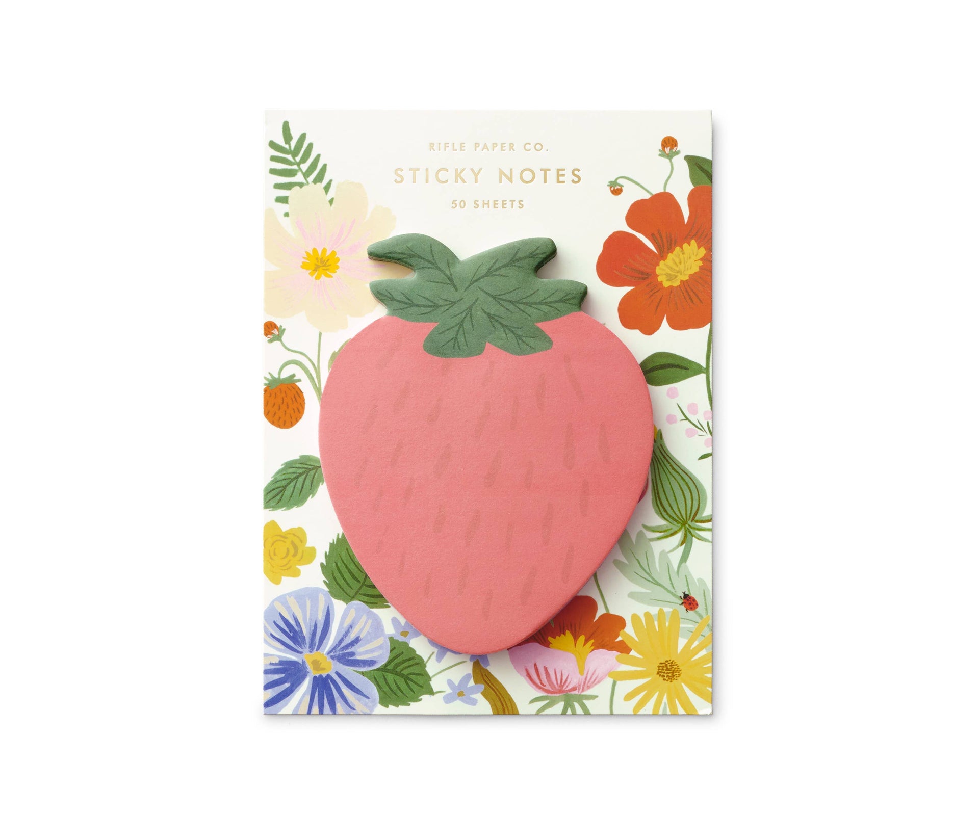 Strawberry Sticky Notes Rifle Paper Co.
