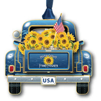 Thumbnail for Sunflower Pickup Ornament made in USA Beacon Christmas Ornament